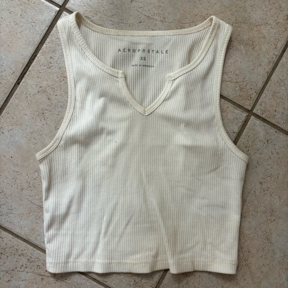 Aeropostale Cropped Tank Top - Size XS - Picture 1 of 2